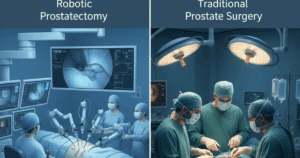 Robotic Prostatectomy vs Traditional Prostate Surgery